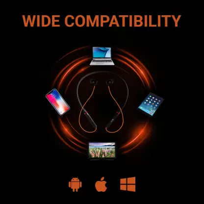 qor9 SONIC Bluetooth Headset (Black And Orange, In the Ear) qor9 SONIC Bluetooth Headset (Black And Orange, In the Ear)